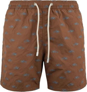 MC2 Saint Barth Uomo, Costumi da bagno, Marrone, 2Xl, new