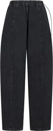 Haikure Angel Short Length Twill 45 - Dames - Loose Fit Jeans - Grijs - M - Jeans