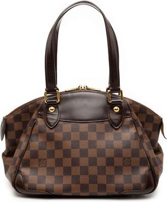 Louis Vuitton 2011 Damier Ebene Verona PM satchel - Brown