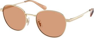 Coach HC7191 CDP36 900584 Mens Sunglasses Gold Size 51