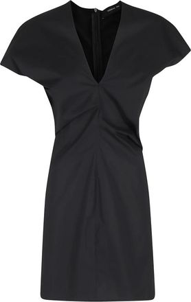 Federica Tosi Mini Jurk - Dames - Korte kleedjes - Zwart - L - Kleedjes