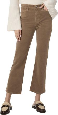 Paige Paige Courtney Burnt Sugar Crop Flare Jean