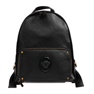 Versace Heren, Tassen, Zwart, Maat: ONE Size Katoen