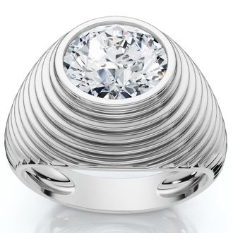 Pompeii3 Certified 2Ct Kara Diamond Engagement Anniversary Ring 14k Gold Lab Grown