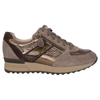 Mephisto Kant-Zip Sneaker - Warm Grijs - Dames - Sneakers - Grijs - 36 EU - Schoenen