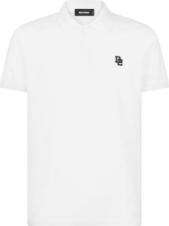 Dsquared2 Tennis Fit D2 Logo Polo Shirt