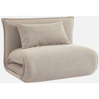 Sweeek Sill&oacute;n Convertible En Borreguito De 1 Plaza