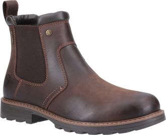 Cotswold Leafield Leather Mens Brown Boots - Size UK 7