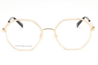 Tommy Hilfiger TH2056 Round Metal Frame Eyeglasses - Gold