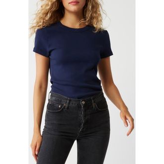 Michael Stars Crewneck T-Shirt in Nocturnal at Nordstrom