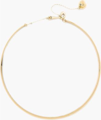 Yoj Minos Choker Bar Collar Necklace in Gold at Nordstrom