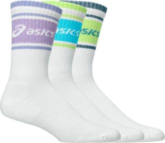 Asics Logo Crew Sock Multifunktionssocken - Unisex | wei&szlig;
