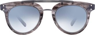 Mr. Leight LAUREL SL Round Sunglasses ML2001 CW-GM/ALP 50