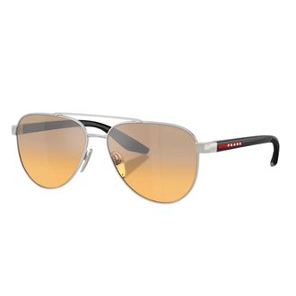 Prada Sunglasses, unisex, Gray, Size: 58 MM Psa52S Sunglasses