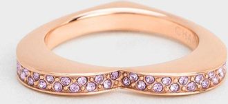 Charles & Keith Malorie Crystal Heart Ring