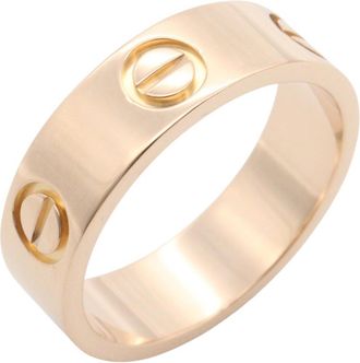 Cartier Gold Pink Gold (18K) Band Ring (Pre-Owned)