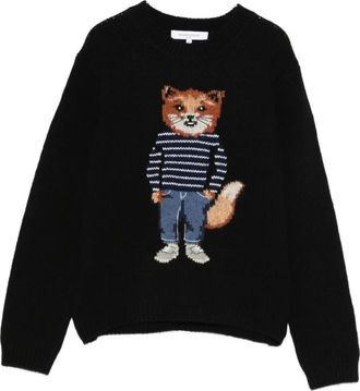 Maison Kitsun&eacute; Mujer, Jerseys, Negro, Talla: S