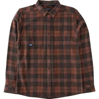 Kavu Big Joe Shirt - Mens in Mahogany Brown at Nordstrom, Size Medium