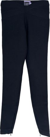 H&eacute;rve L&eacute;ger Slim Pants in Black Rayon
