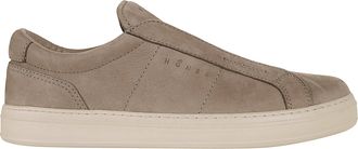 Hogan Biscuit H668 Suede Slip-On Sneakers