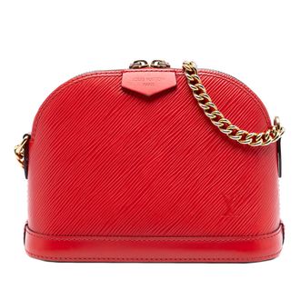 Louis Vuitton Pre-owned Womens Epi Mini Alma - Red Leather - One Size