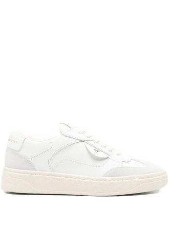 Giuseppe Zanotti Sneakers con inserti in pelle - Bianco
