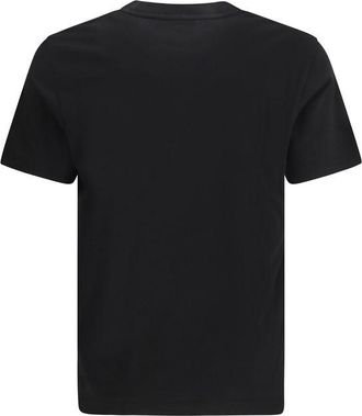 Moncler Logo-Patched Cotton T-Shirt - Black
