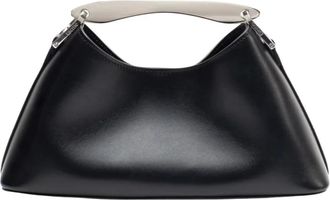 Elleme Elleme, Tassen, Dames, Zwart, ONE Size, Su&egrave;de, Mini Boomerang Bag