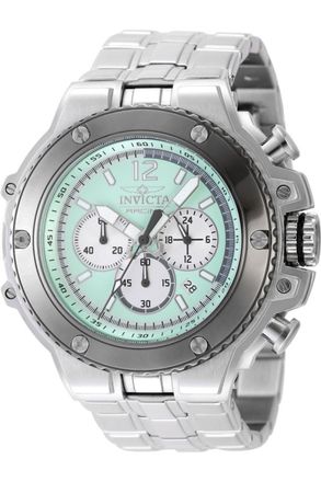 Invicta Racing 48314 Heren Horloge - Quartz Uurwerk - Roestvrij Staal met blauwe Wijzerplaat - 56mm