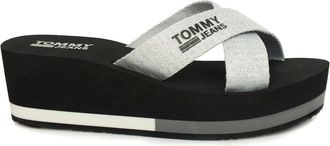 Tommy Hilfiger Mujer, Zapatos, Gris, Talla: 36 EU