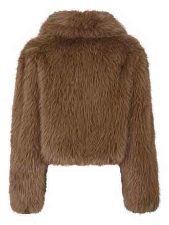 032c Faux Fur Jacket - Camel