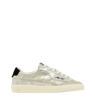 Autry Silver Logo Sneakers
