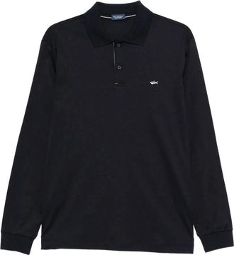 Paul & Shark Katoenen Polo Shirt voor Heren - Heren - Polos - Blauw - 3XL - Katoen - Tops