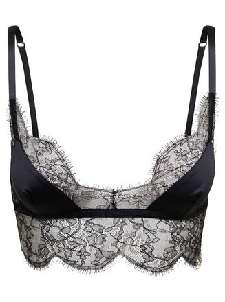 Dolce & Gabbana Lace Satin Bralette