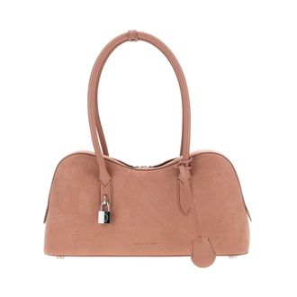 Stella McCartney Stella McCartney, Shoulder Bags, female, Pink, Size: ONE SIZE Borsa a spalla scamosciata