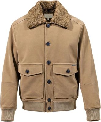 Gianni Lupo Giacca Bomber Ecop - - Jackets - Uomo - Beige - 2XL