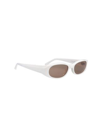 Chimi Eyewear Unisex Sunglasses White Acetate