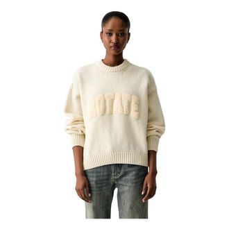 Rotate Rotate Birger Christensen, Dames, Truien, Beige, Maat: M Wol