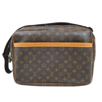 Louis Vuitton Pre-owned Cross Body Bags, male, Brown, Size: ONE SIZE Pre-owned Reporter GM Monogram Shoulder Bag