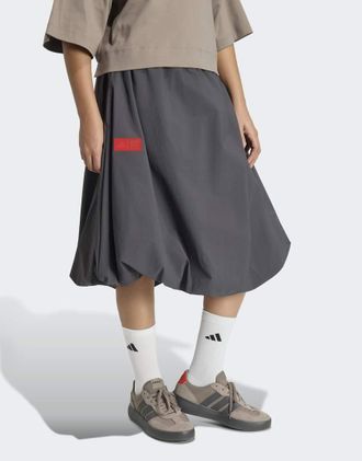 adidas Audi Formula One Team Elevated - Gonna in tessuto nero multitasche/rosso hi-res