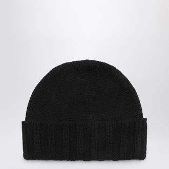 Drumohr Berretto nero in cashmere