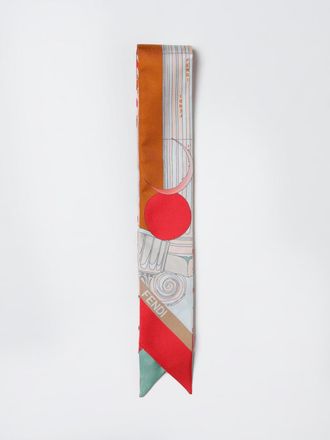 Fendi Bandeau Wrappy Fendi in seta stampata