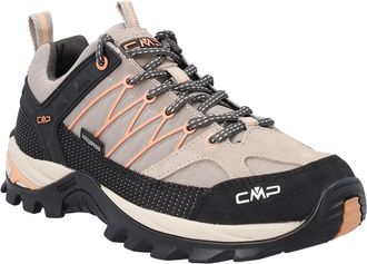 F.lli Campagnolo Wanderschuh CMP RIGEL LOW WMN TREKKING SHOE WP, Damen, Gr. 36, sabbia, salmone, Leder, Synthetik, Schuhe Wanderschuh, wasserdicht