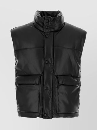 Nanushka quilted sleeveless padded jacket