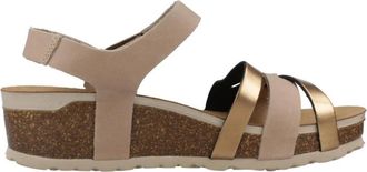 Inter-Bios Inter-Bios, Schoenen, Dames, Bruin, 37 EU, Katoen, 5803Ib Wedges