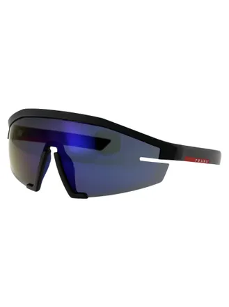 Prada Mens Sunglasses 0ps 03zs Matte Black Injected