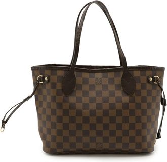 Louis Vuitton Damier Brown Pvc Handbag Shoulder Bag Tote Bag (Pre-Owned)