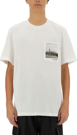 Helmut Lang T-Shirt Postcard Skyline-Uomo