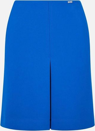 HUGO BOSS Womens Vitama Skirt - Blue - Size: 12