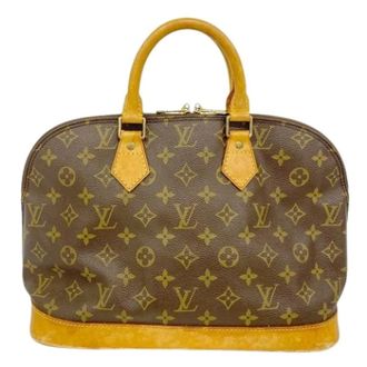 Louis Vuitton Pre-owned Handbags, female, Brown, Size: ONE SIZE Pre-owned Alma PM Handbag